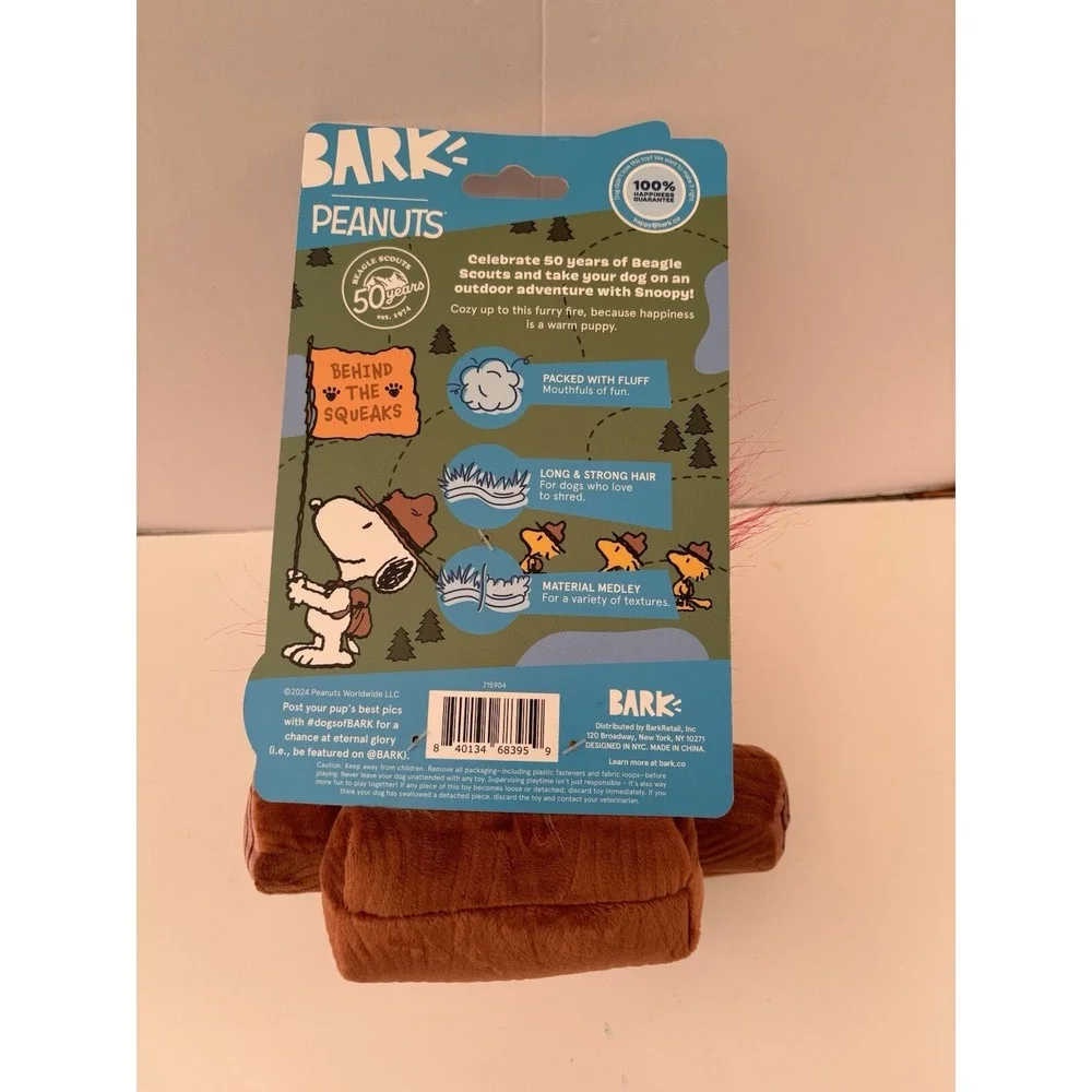 BARK x Peanuts A'hound the Campfur Squeak 7